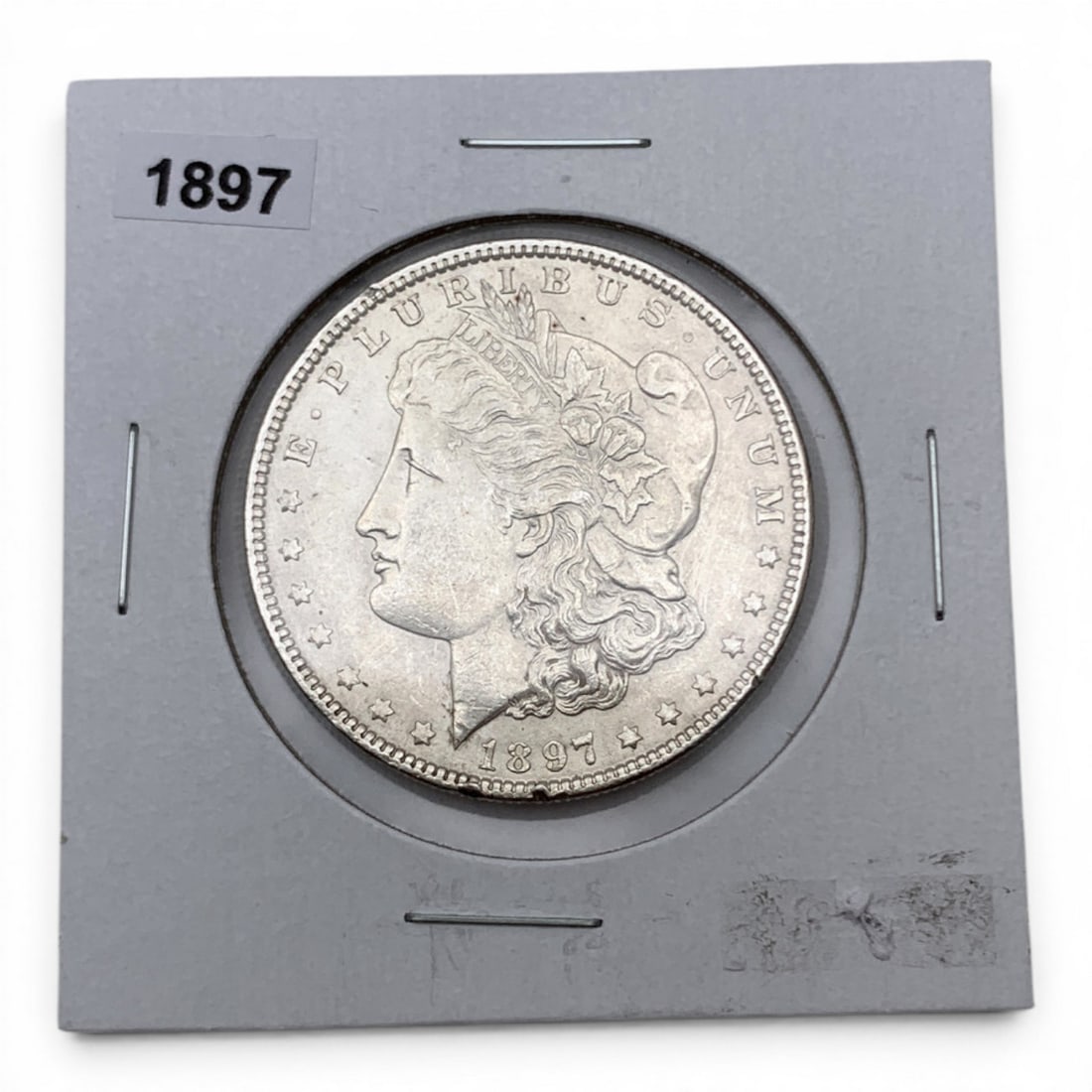 1897 Morgan Silver Dollar: 90% Silver Content - United States Of America, One Dollar