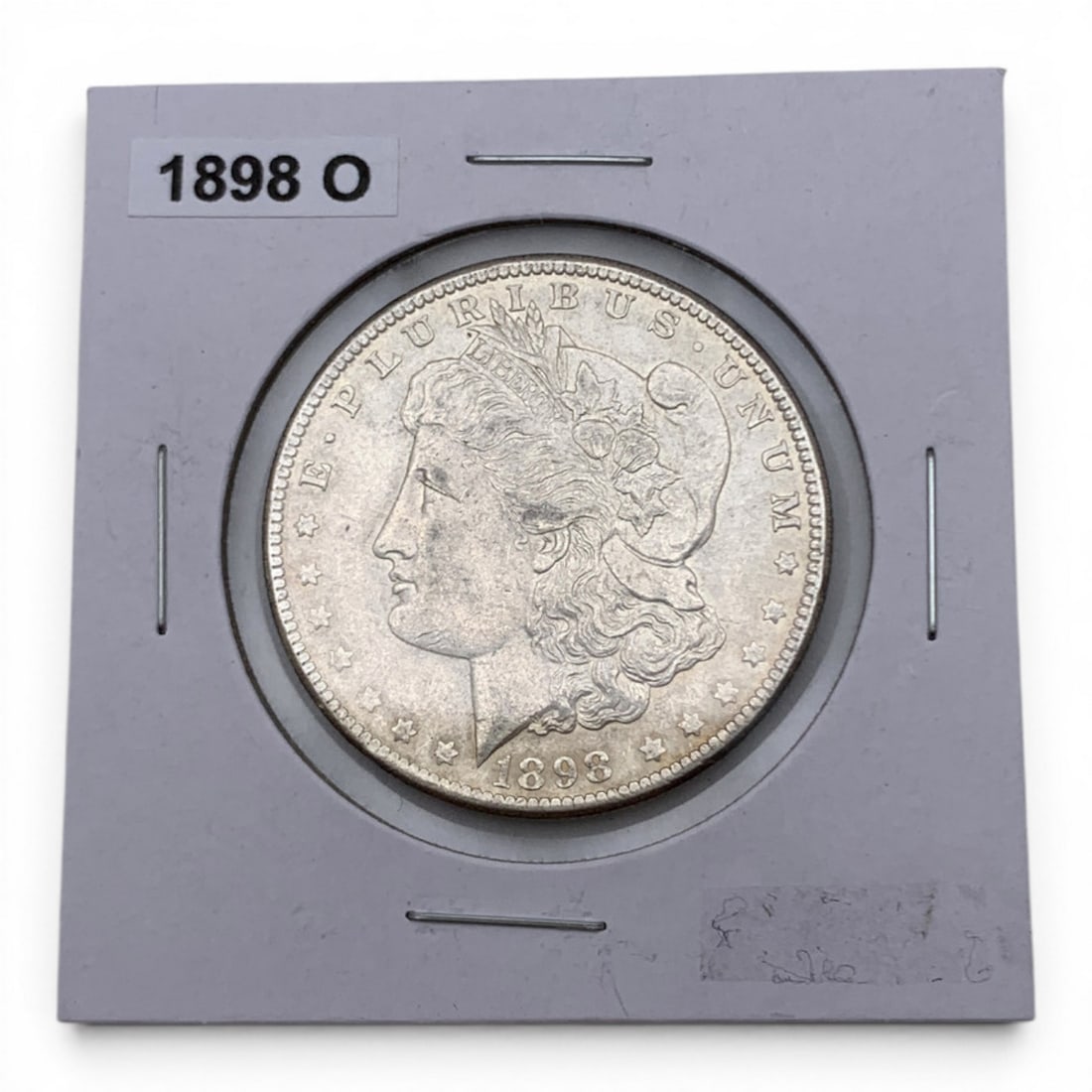 1898 O Morgan Silver Dollar: 90% Silver Content - United States Of America, One Dollar