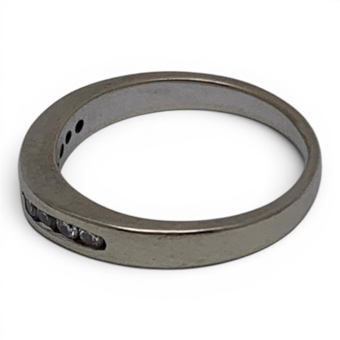 14k White Gold & Diamond Ring - 3