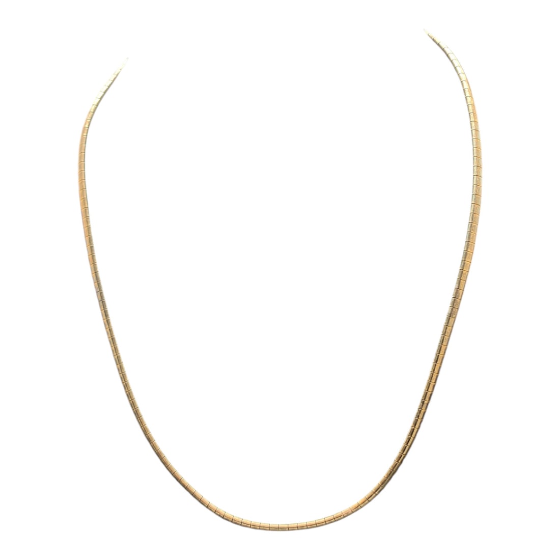 Sterling Silver Italian Necklace: Sterling Silver Italian NecklaceMarked 925 - 18 1/4" Long - 23.3 Grams