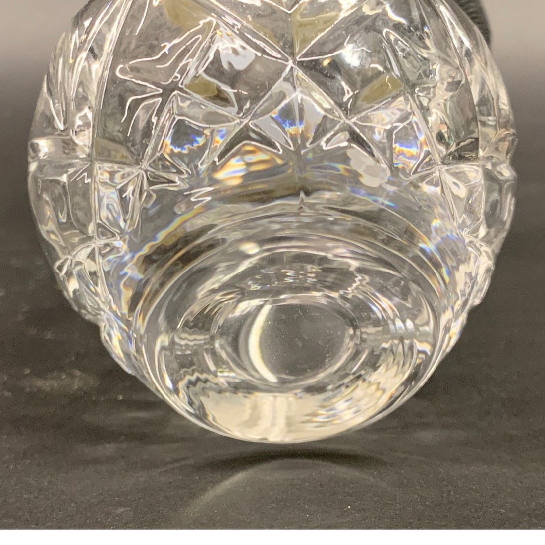 Faceted Clear Glass Atomizer Bottle - 3