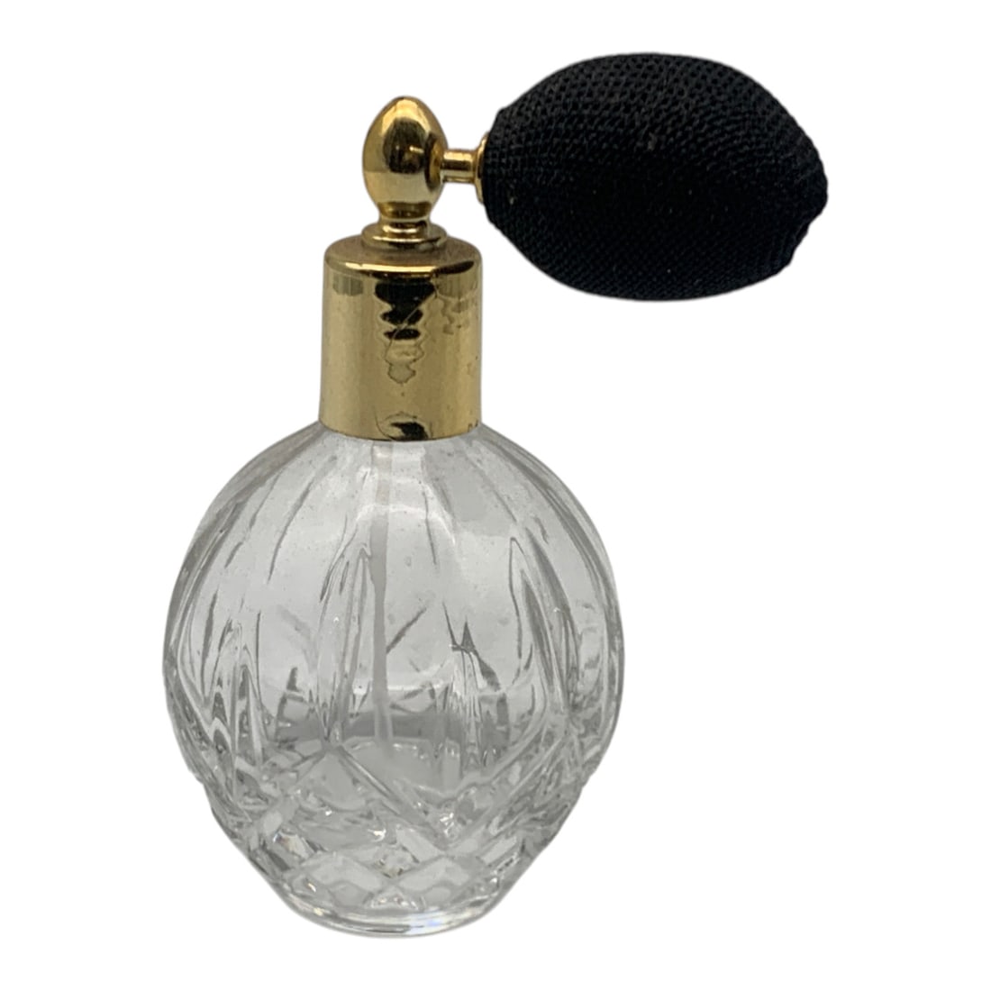 Faceted Clear Glass Atomizer Bottle - 4