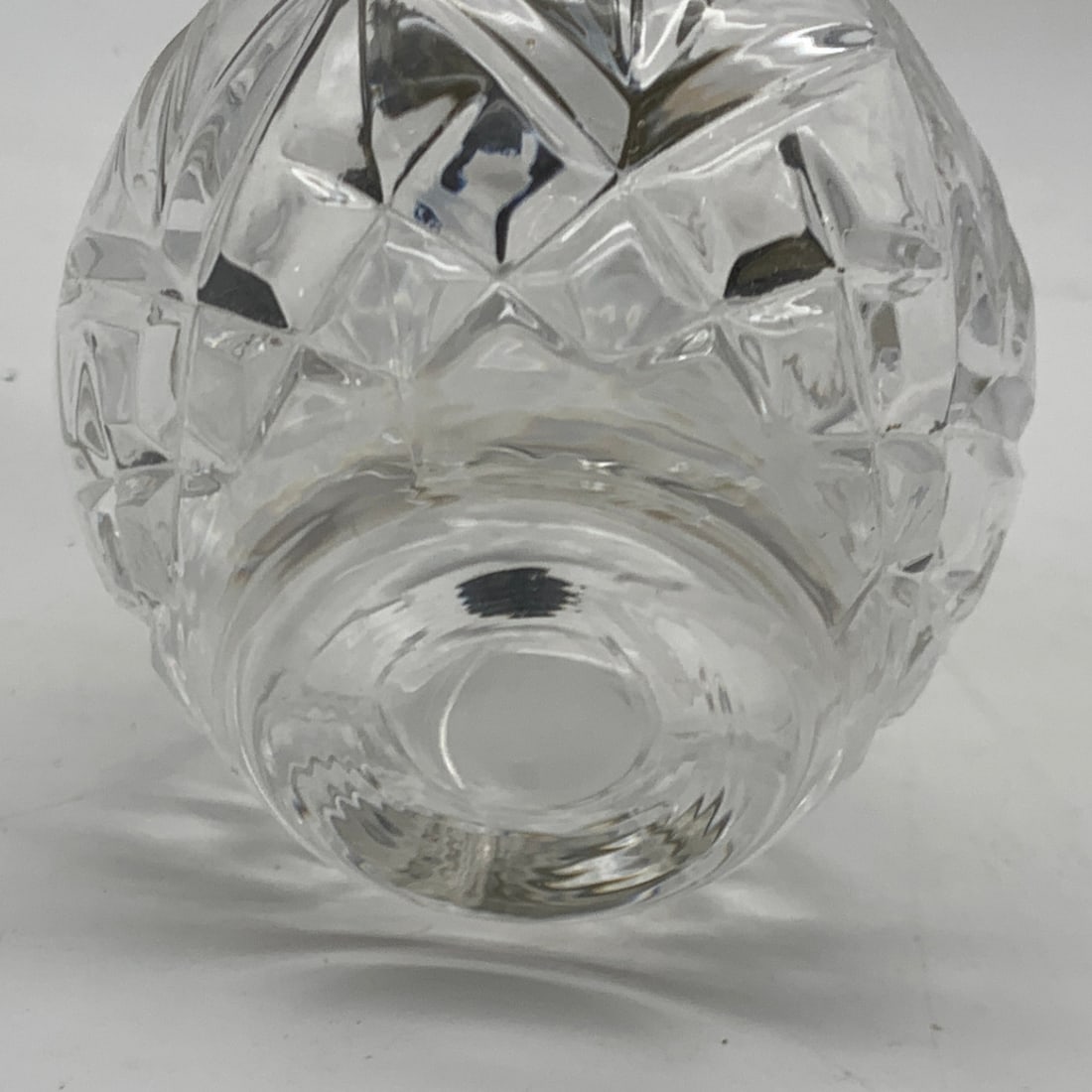 Faceted Clear Glass Atomizer Bottle - 6