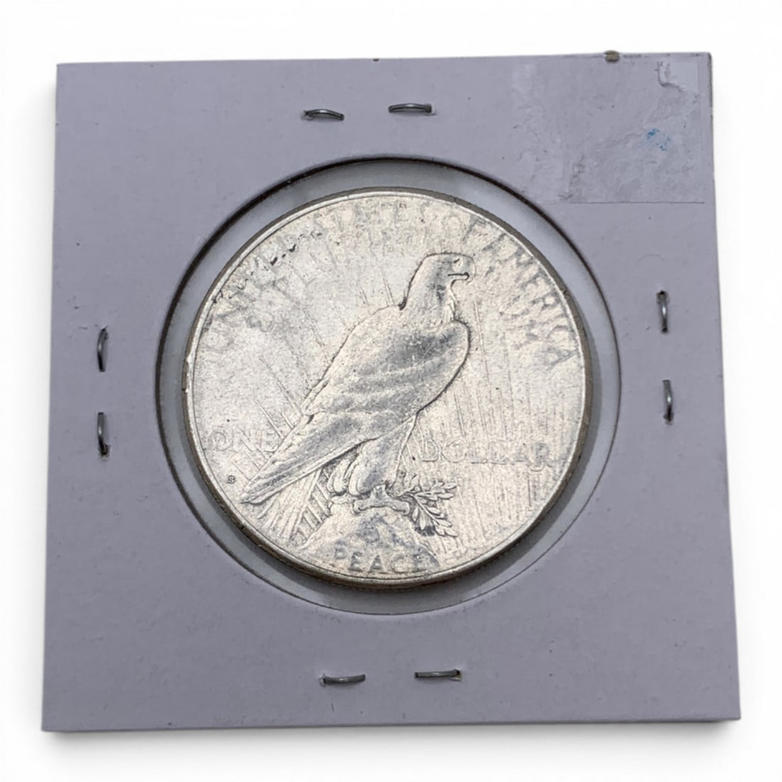 1922 S Silver Peace Dollar - 2