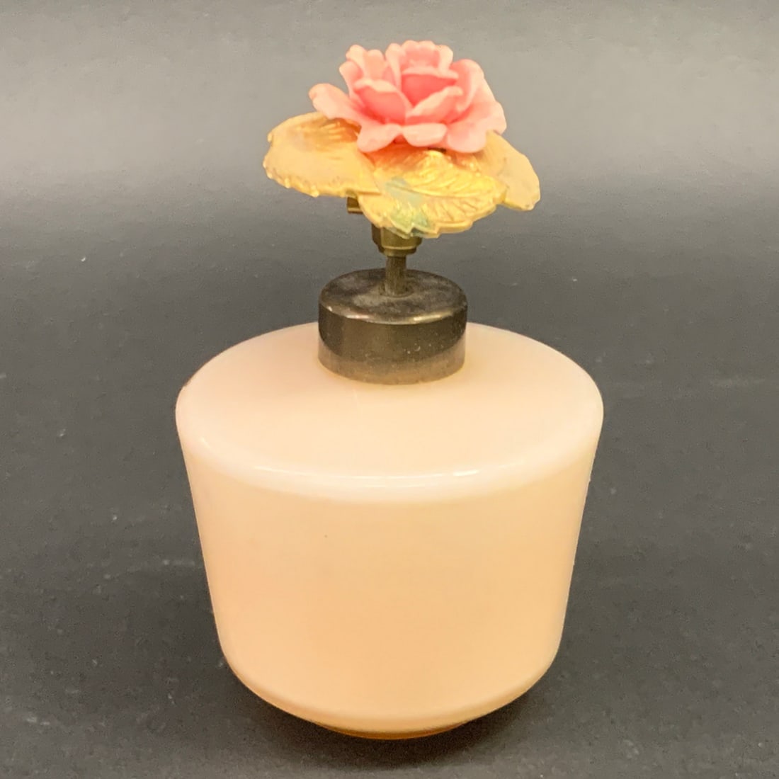 I. W. Rice & Co Pink Glass Cased Atomizer (1 of 7)