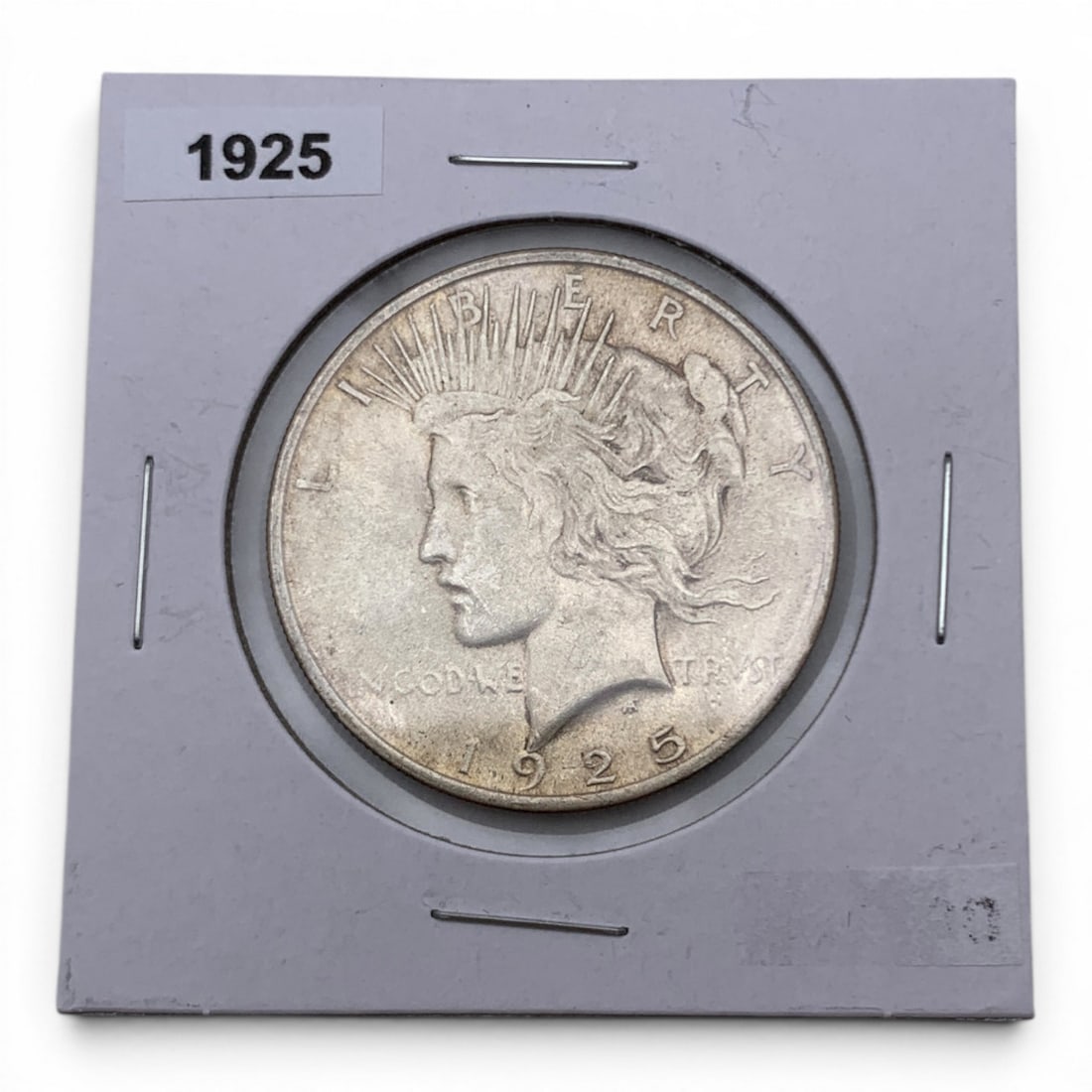 1925 Silver Peace Dollar: 90% Silver Content - United States Of America, One Dollar