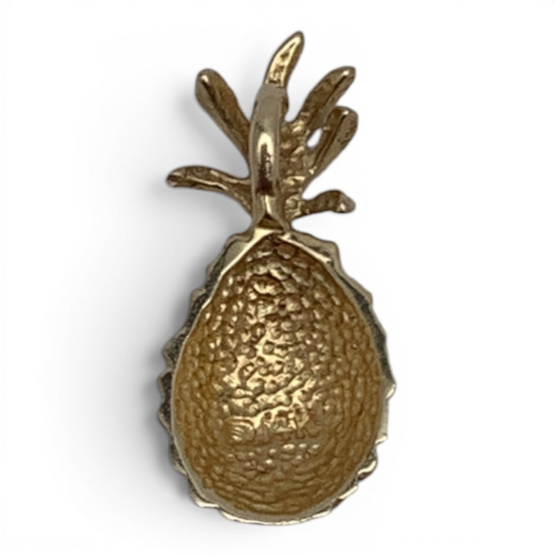 14k Yellow Gold Pineapple Pendant - 7