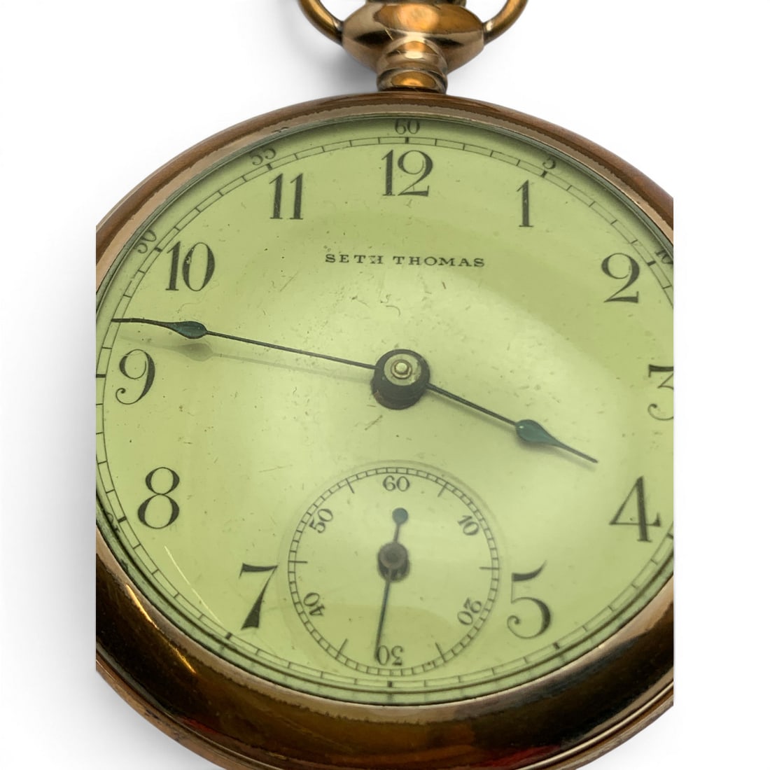 Seth Thomas Gold Filled Pocket Watch - 2