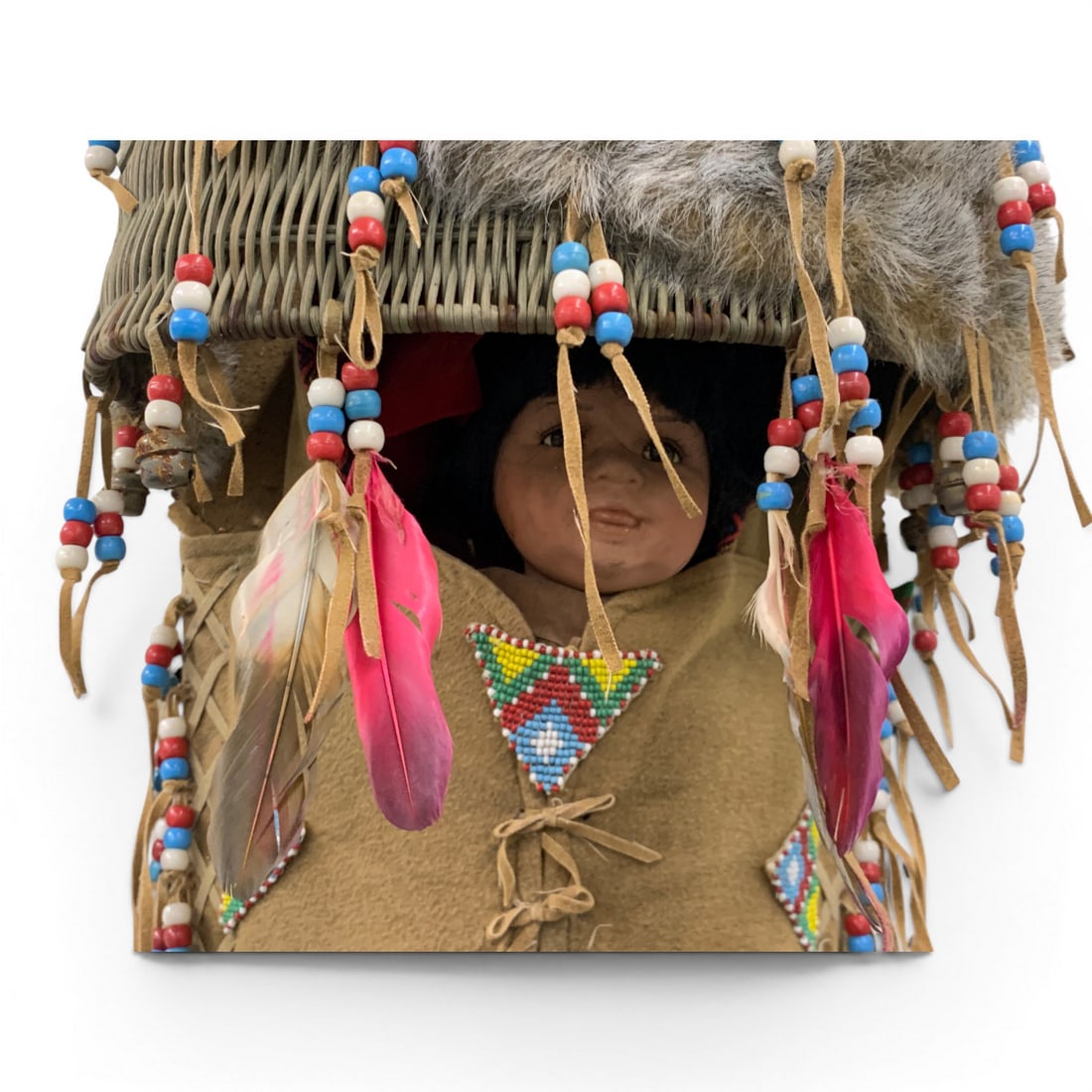 Decorative Native American Style Doll - 3