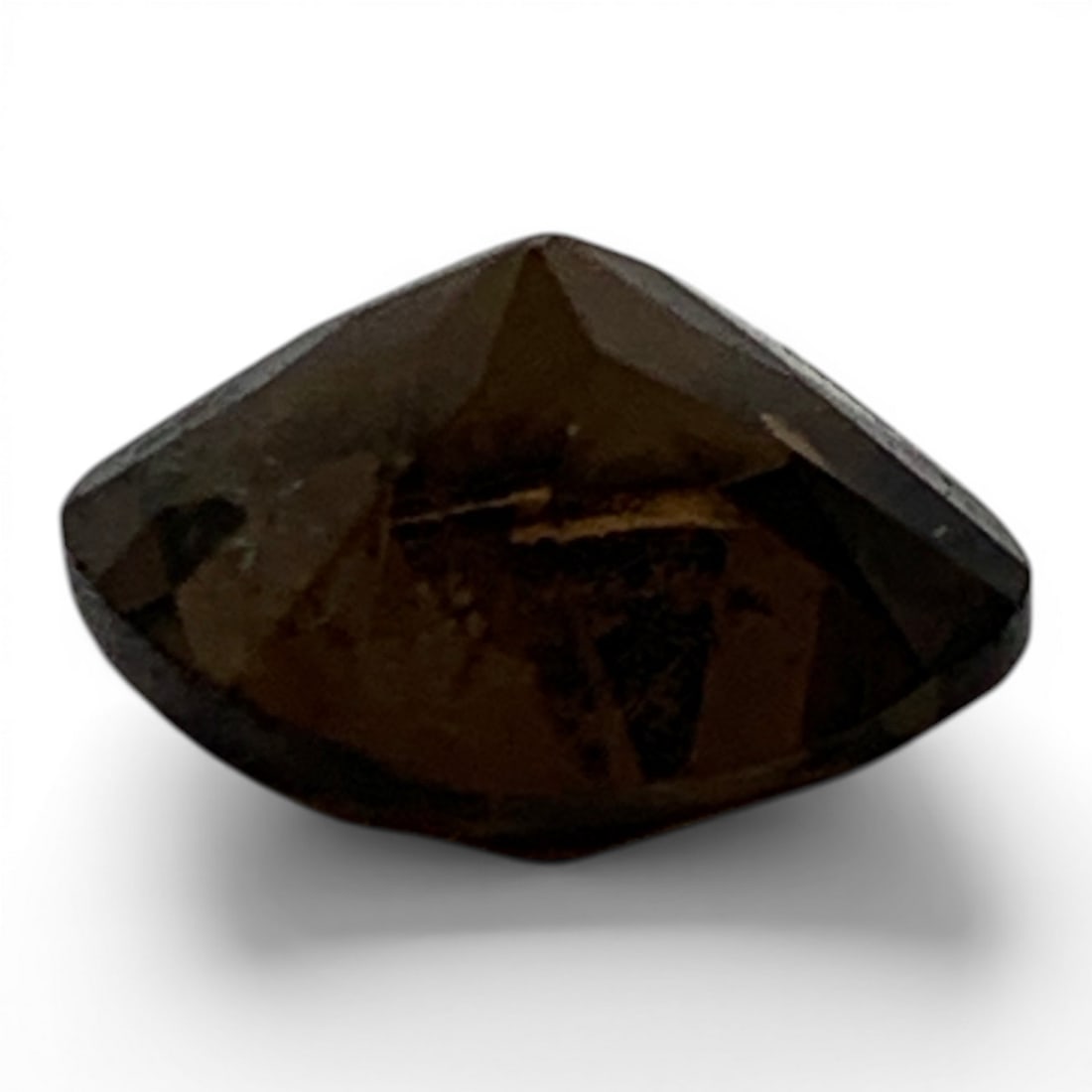 Faceted Brown Quartz Gemstone - 3