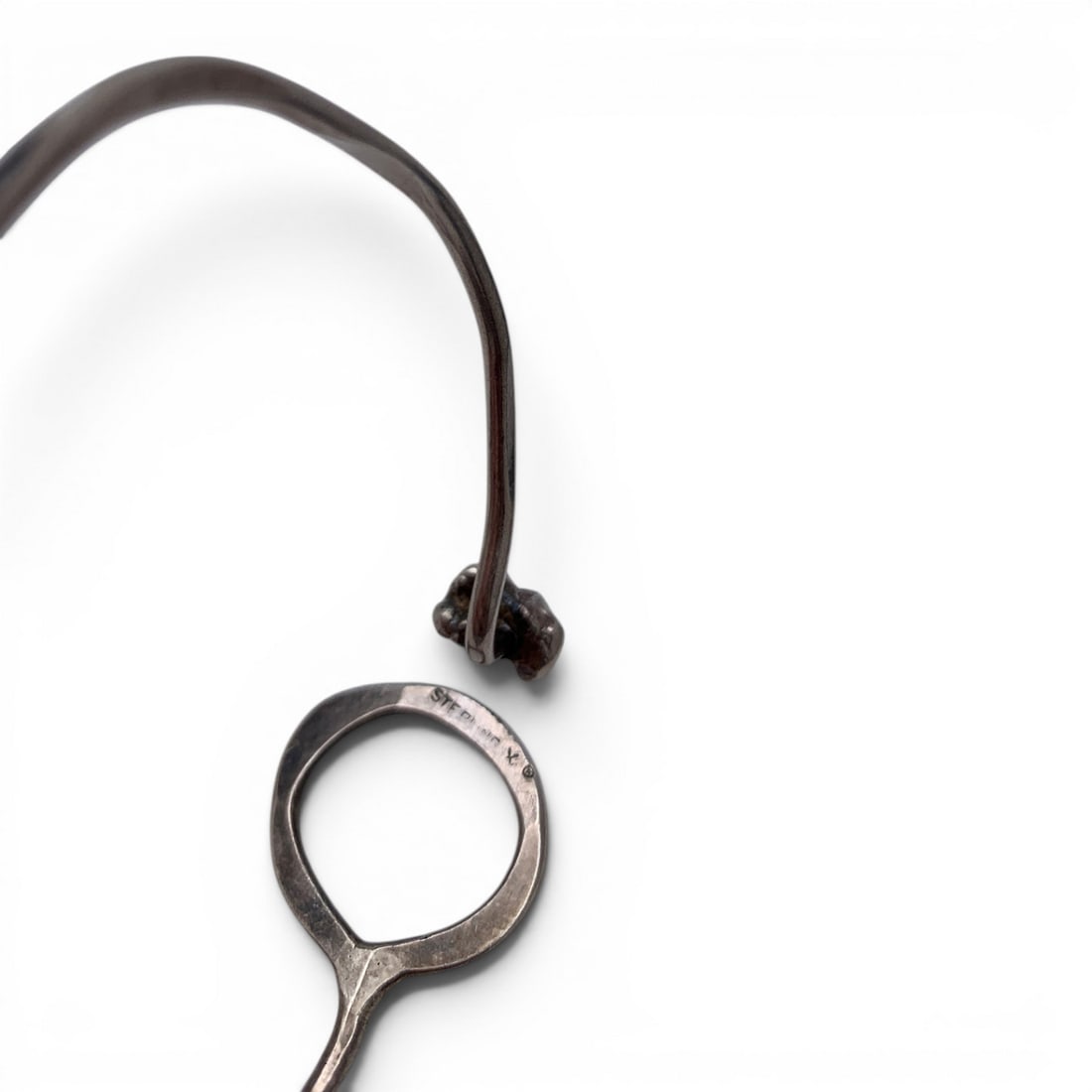 Sterling Silver Bangle Bracelet - 7