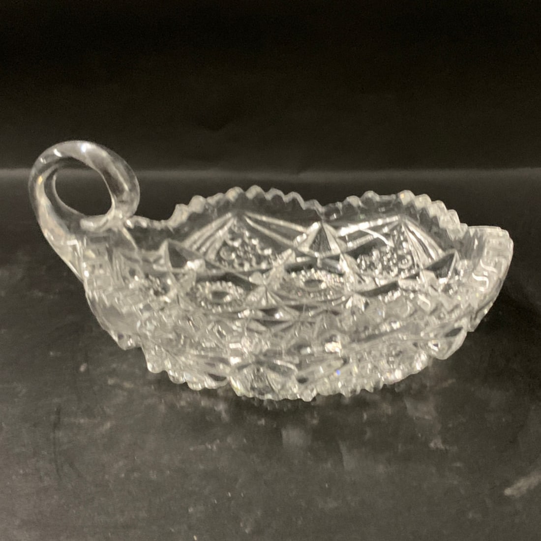 Clear Glass Nappy Dish - 3