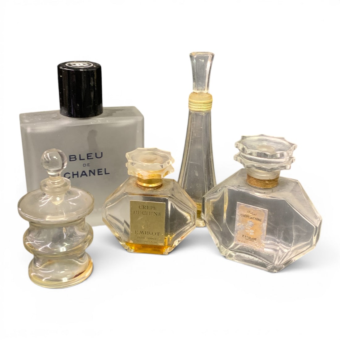Group Of Vintage Perfume Bottles: See Photos
