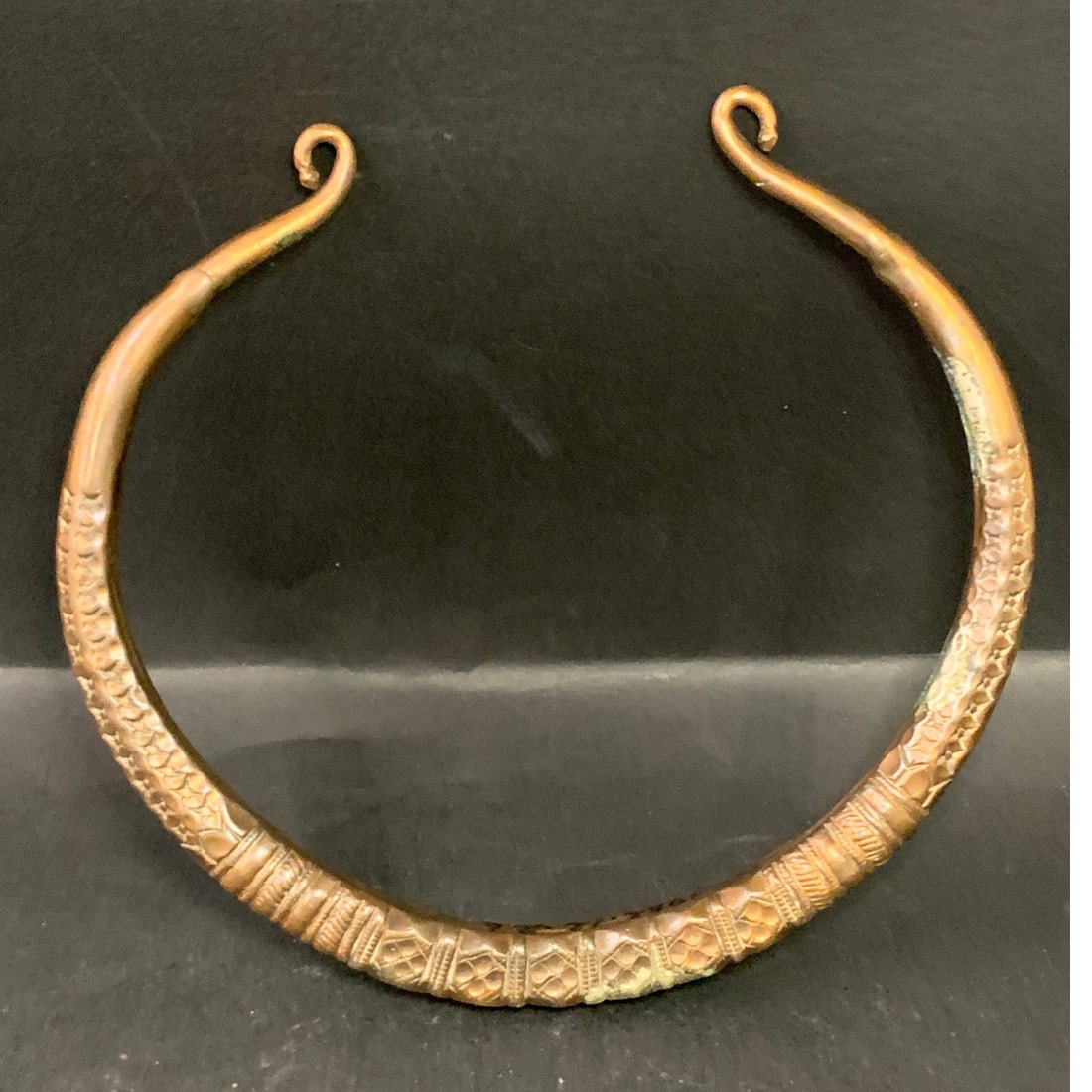 Antique Copper Torque Necklace (1 of 5)