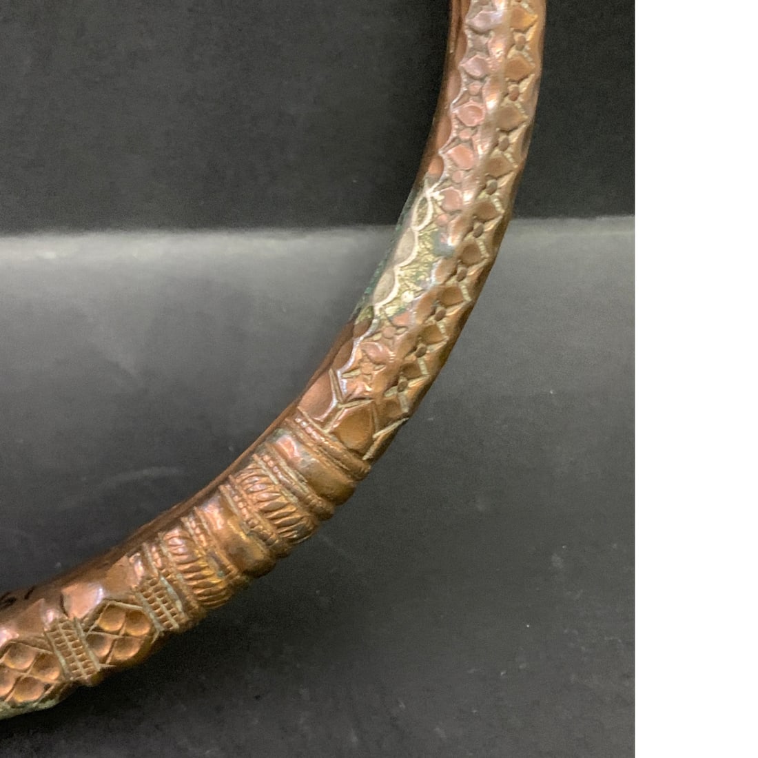 Antique Copper Torque Necklace - 3