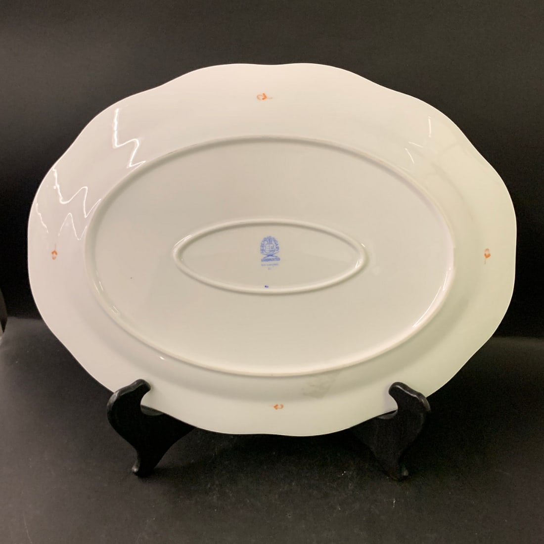 Herend Chinese Bouquet Rust Serving Tray - 4