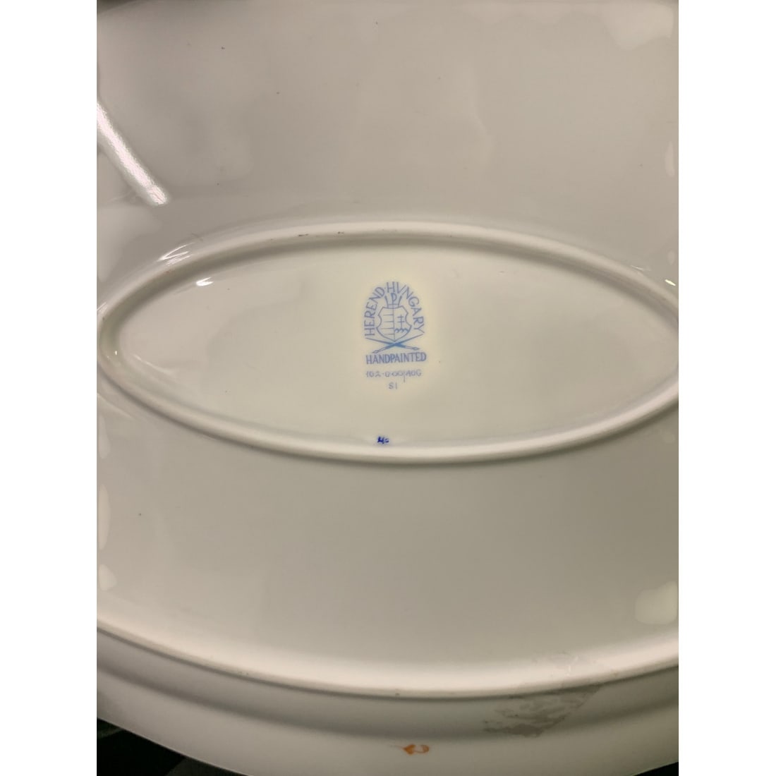 Herend Chinese Bouquet Rust Serving Tray - 5