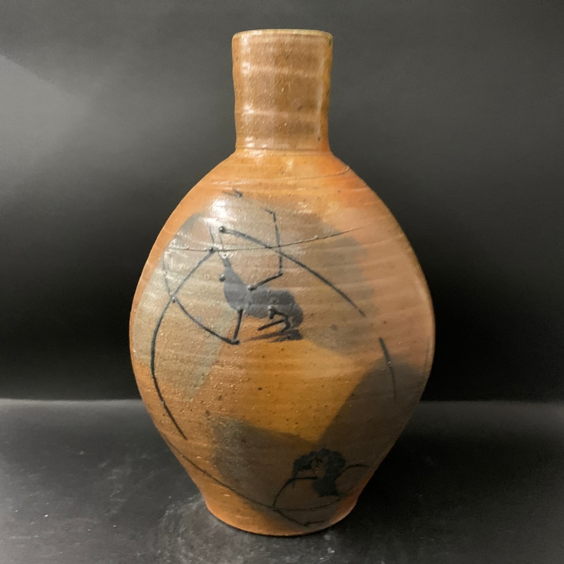 Studio Art Pottery Vase - 4