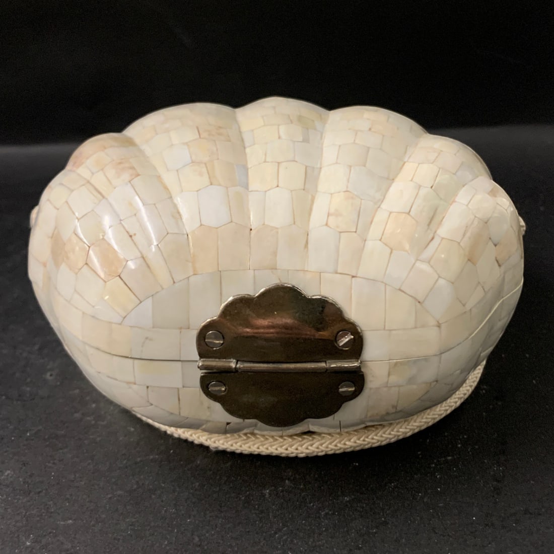 Vintage Bone Inlay Bag - 3