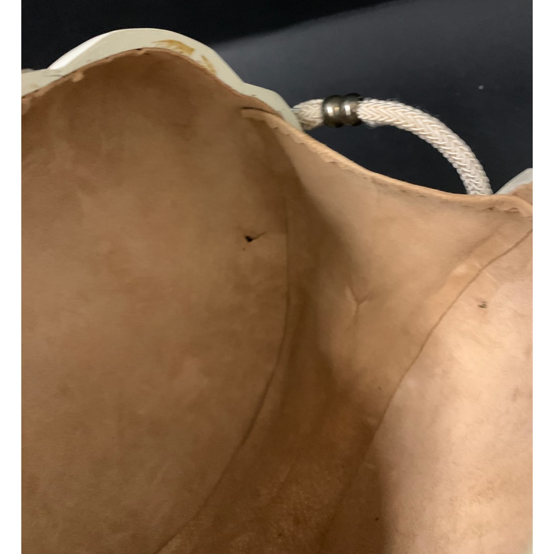 Vintage Bone Inlay Bag - 7