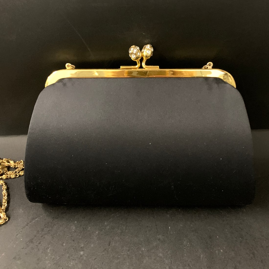 Black Clutch Purse - 3