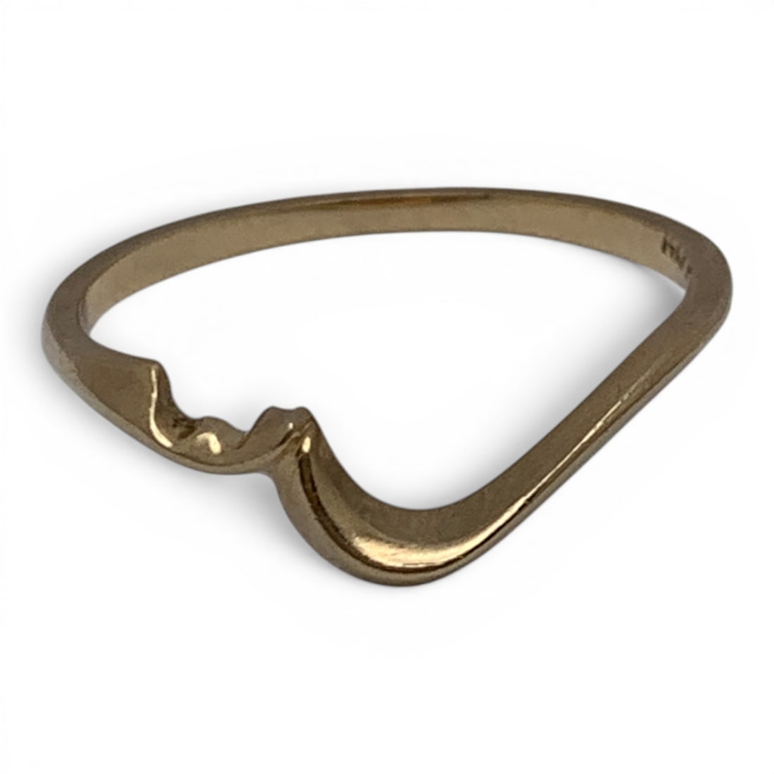 14k Yellow Gold Stack Ring - 2