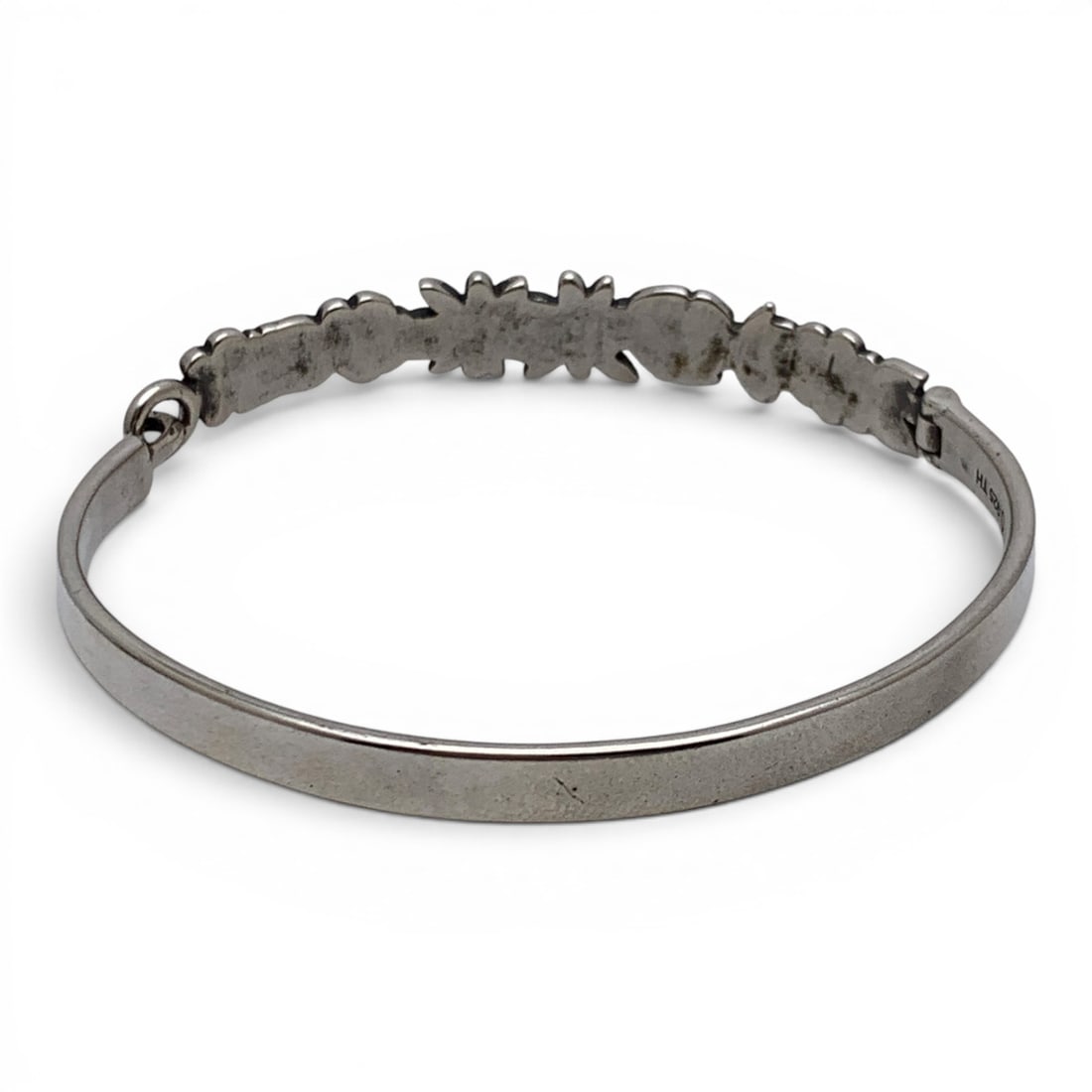 Sterling Silver Hinge Bracelet - 2