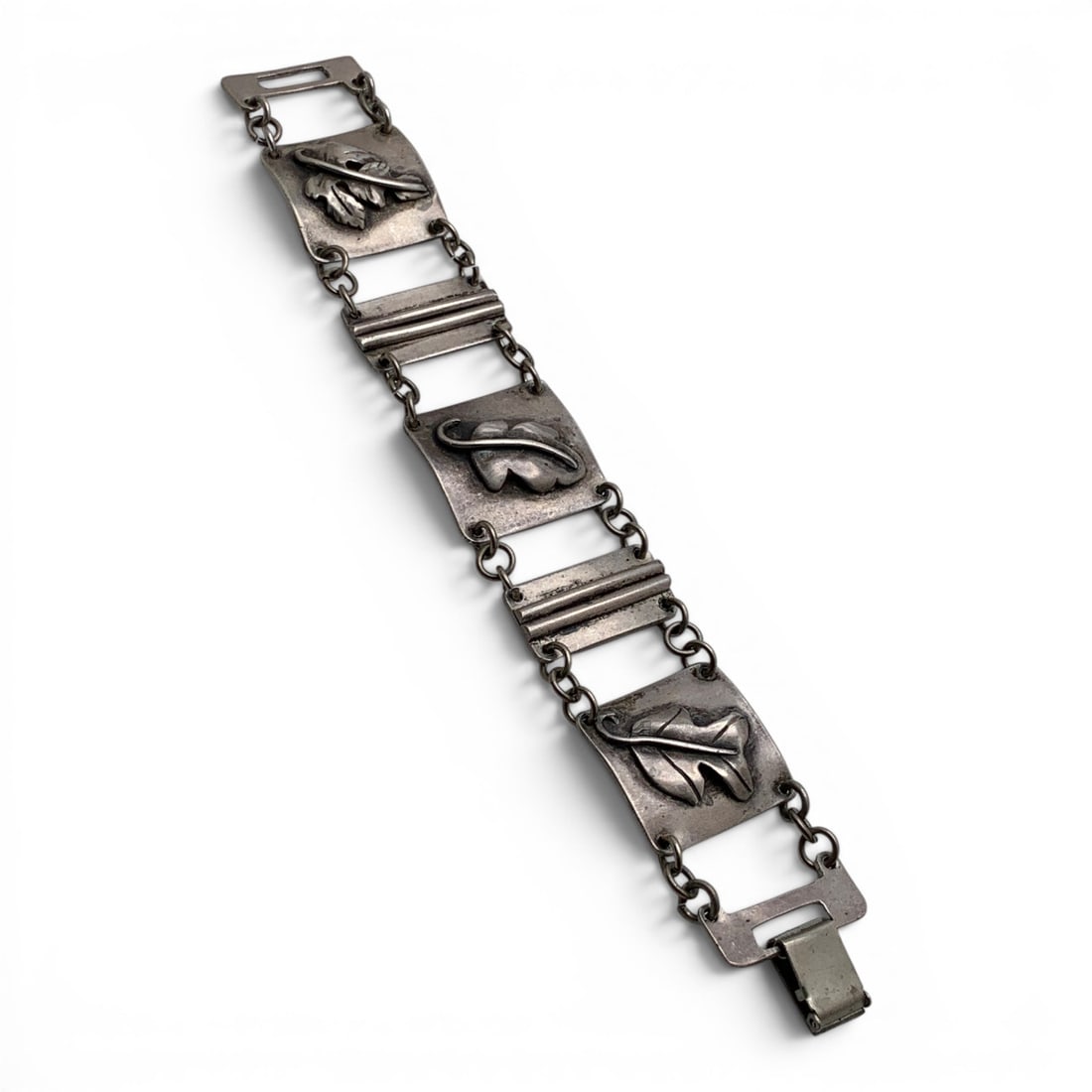 Silver Tone Bracelet - 4