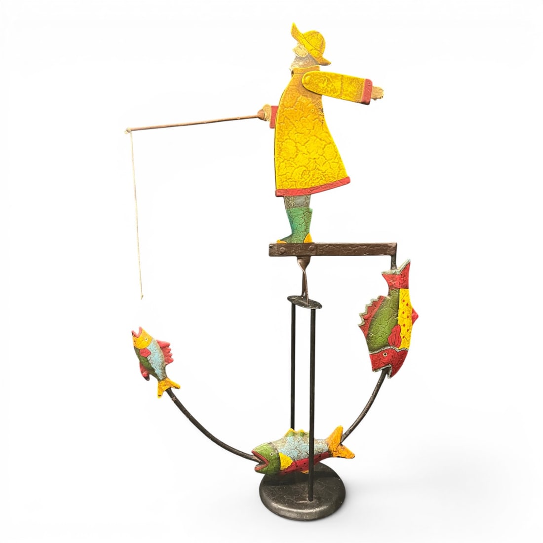 Authentic Models Fisherman Kinetic Balance Toy (1 of 5)