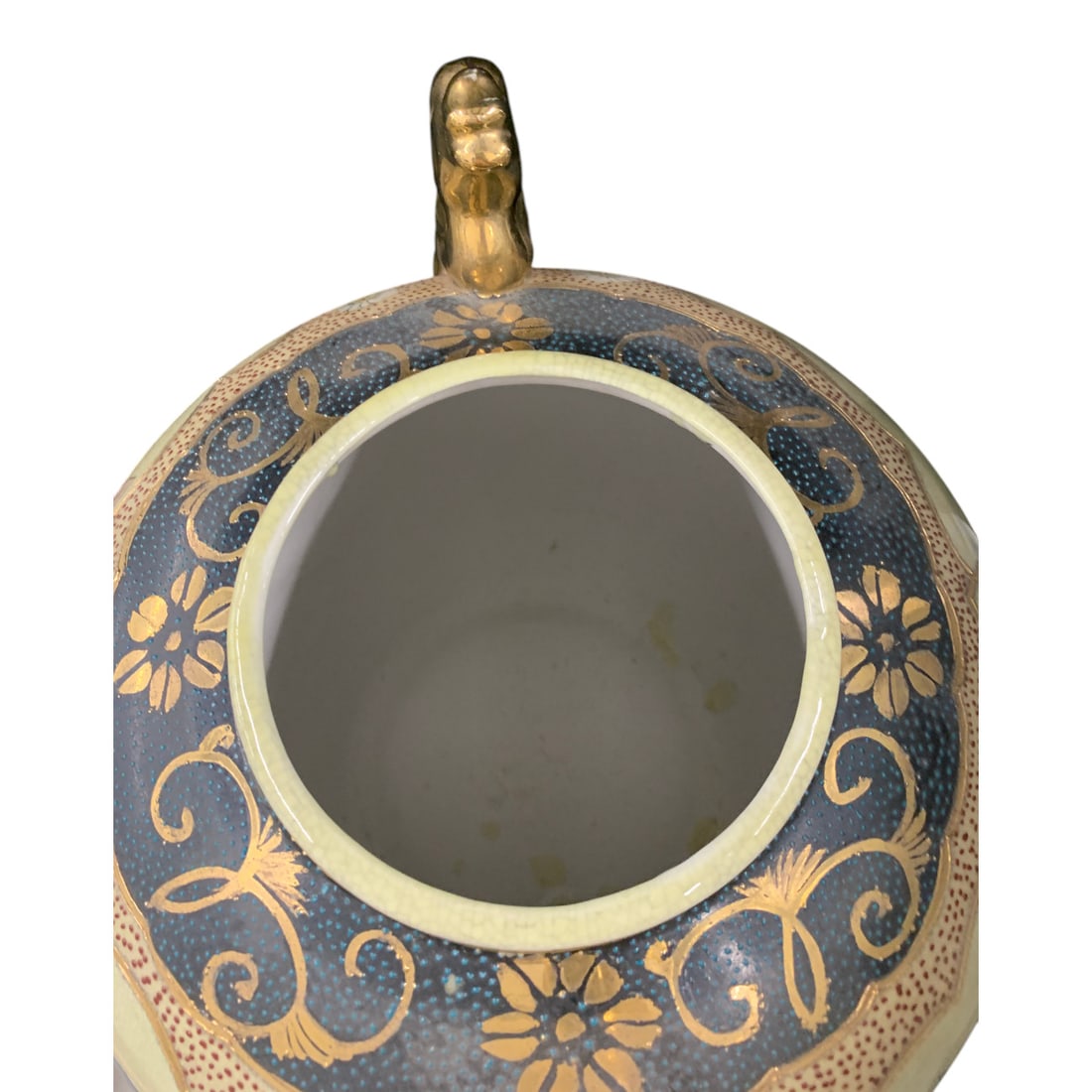 Large Royal Satsuma Earthenware Vase - 8