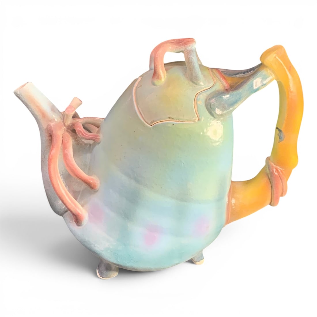 Sculptural Ceramic Teapot - 2