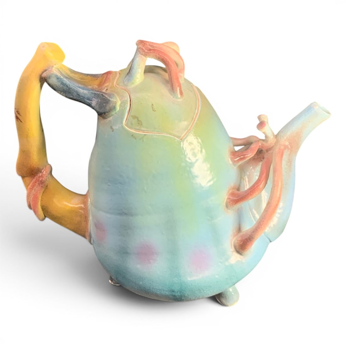 Sculptural Ceramic Teapot - 3