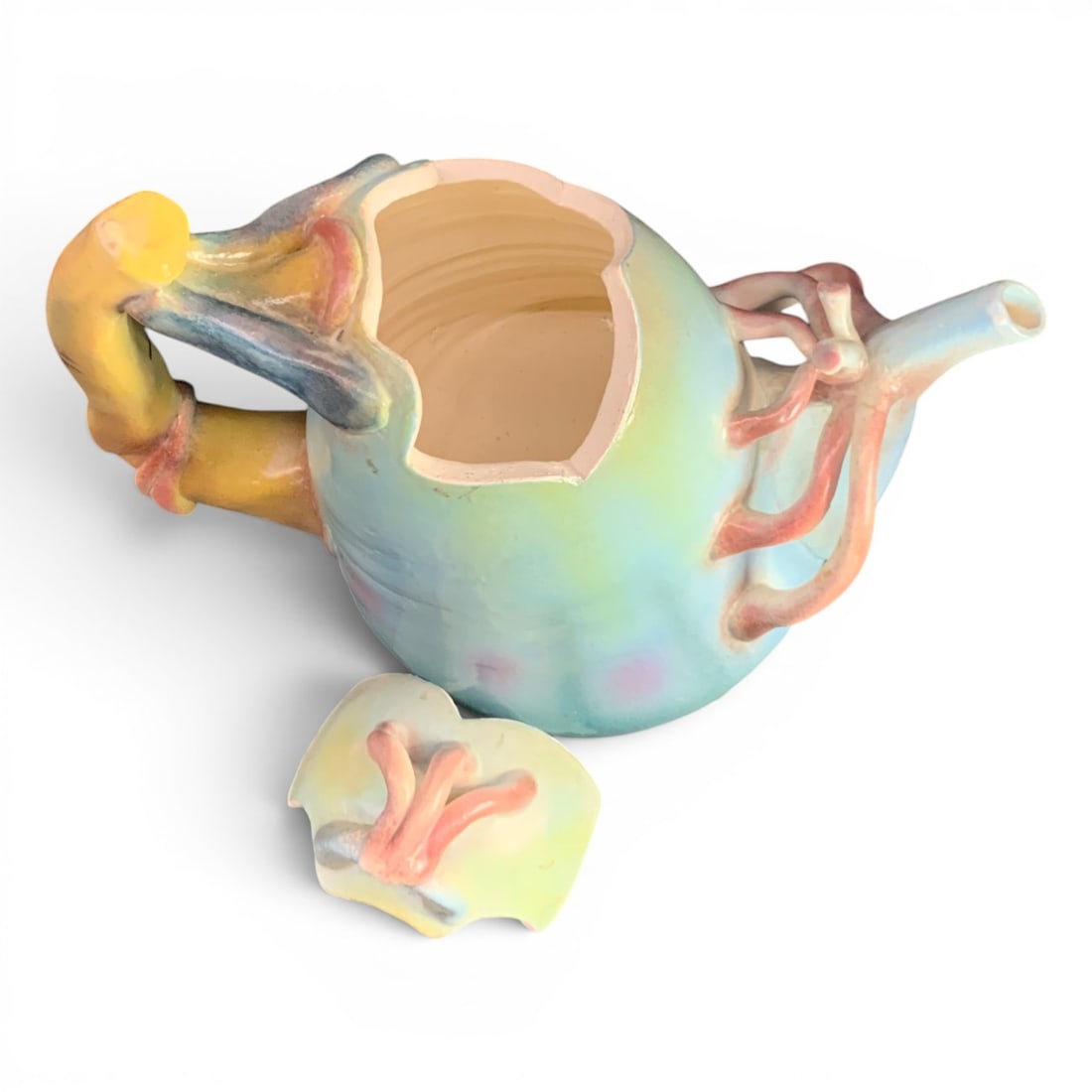 Sculptural Ceramic Teapot - 4