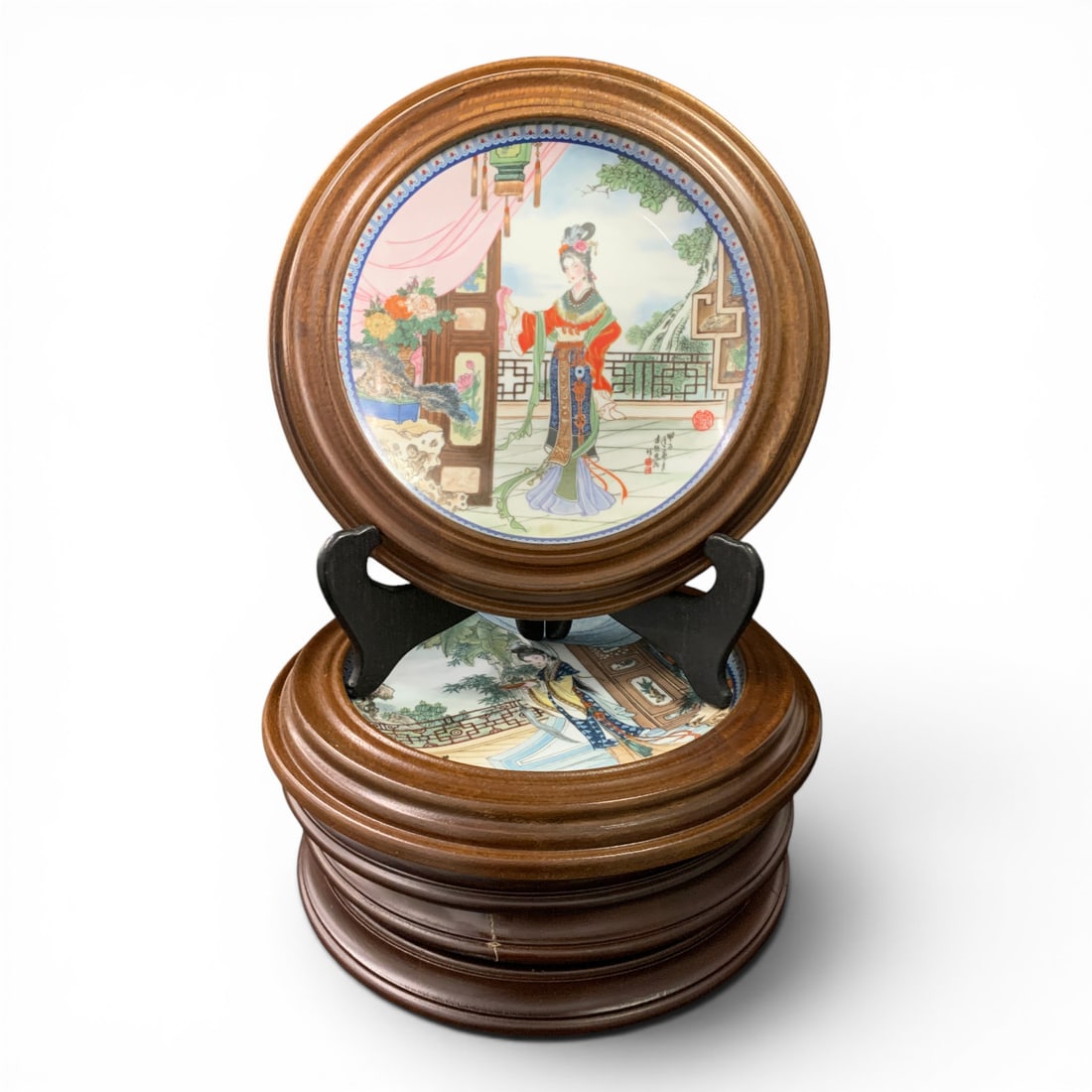 5 Imperial Jingdezhen Porcelain Collector Plates (1 of 13)