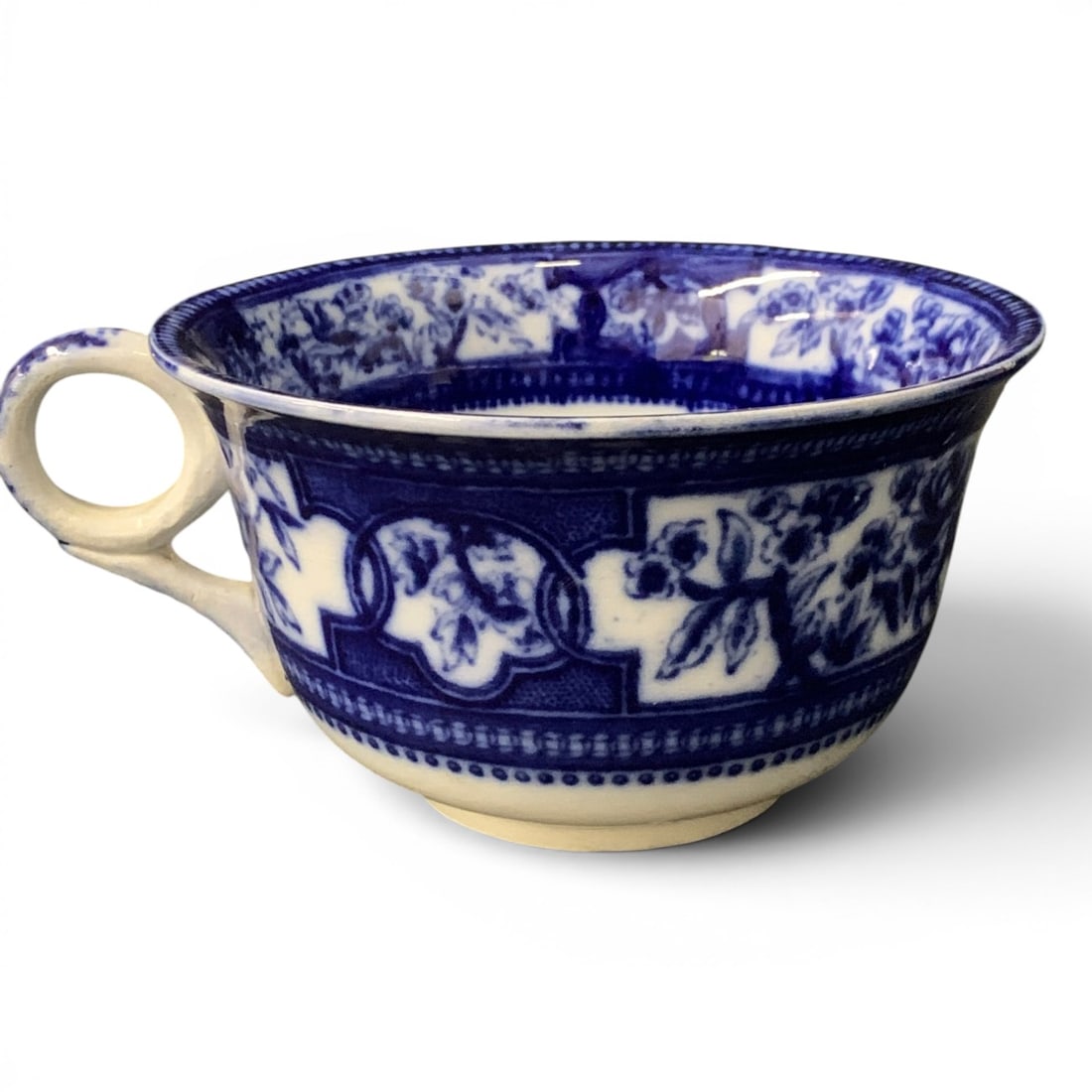 Antique Villeroy & Boch Wallerfangen Flow Blue Cup (1 of 4)