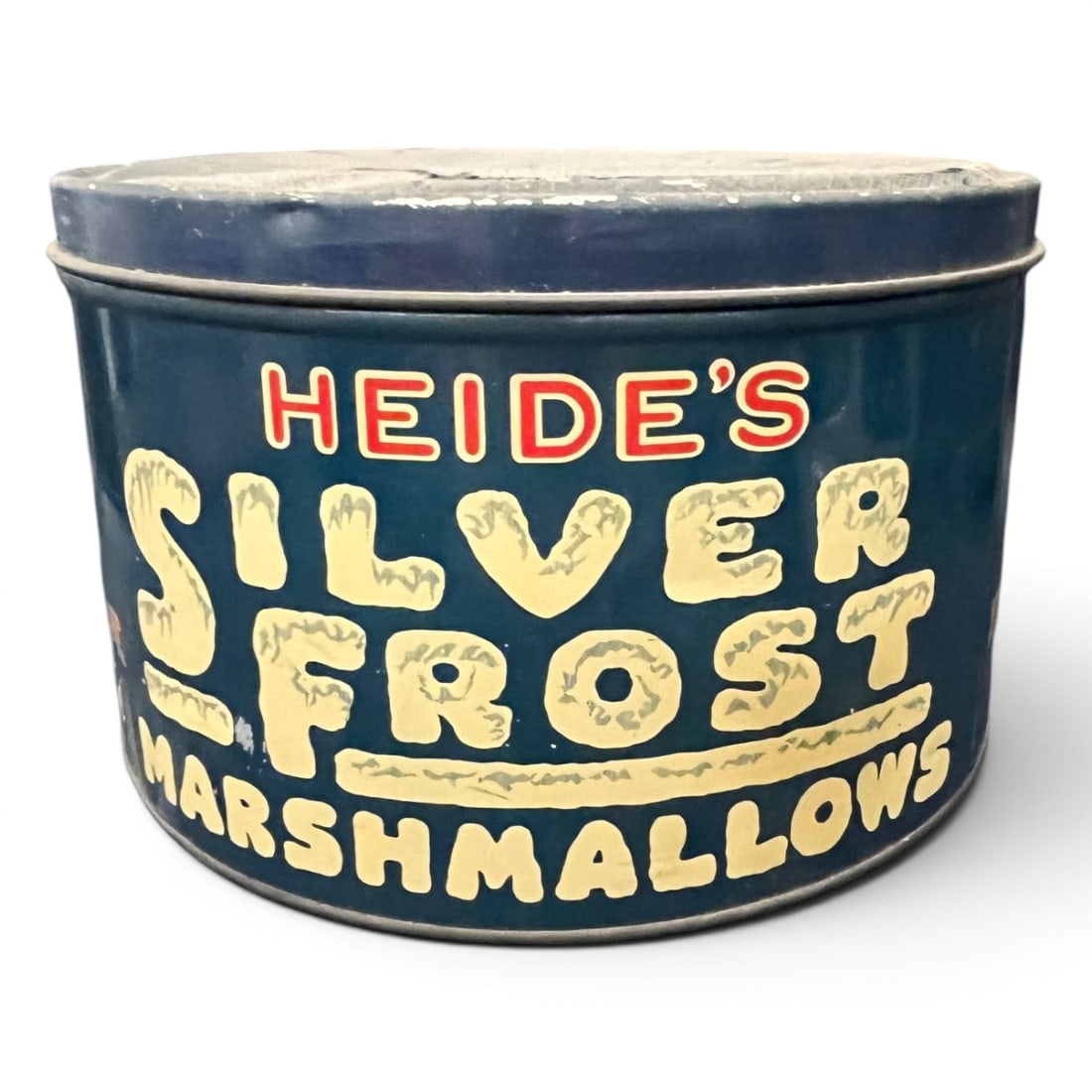 Vintage Heide's Silver Frost Marshmallows Tin (1 of 7)