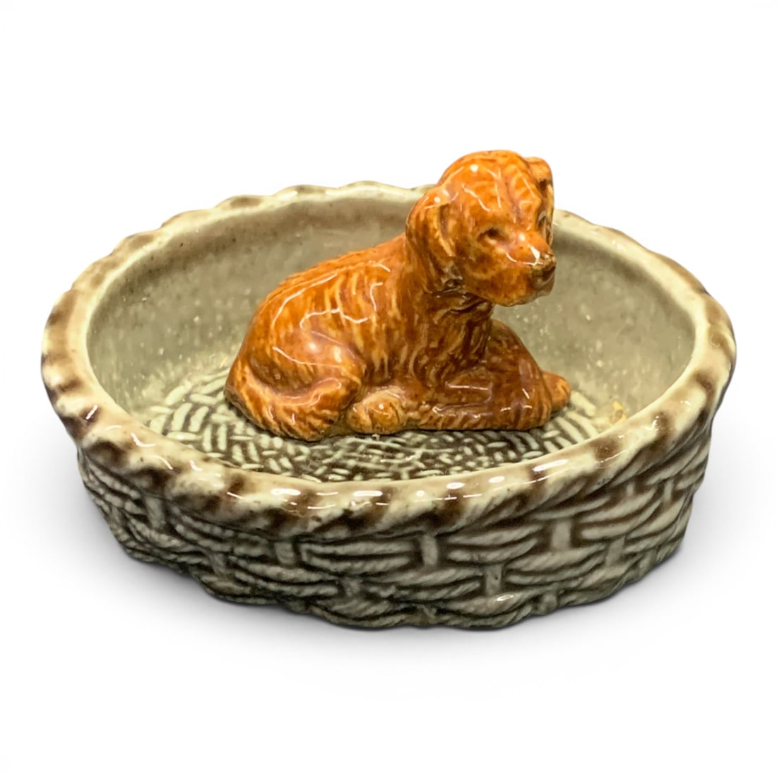 Vintage Wade England Porcelain Dog Figurine (1 of 4)