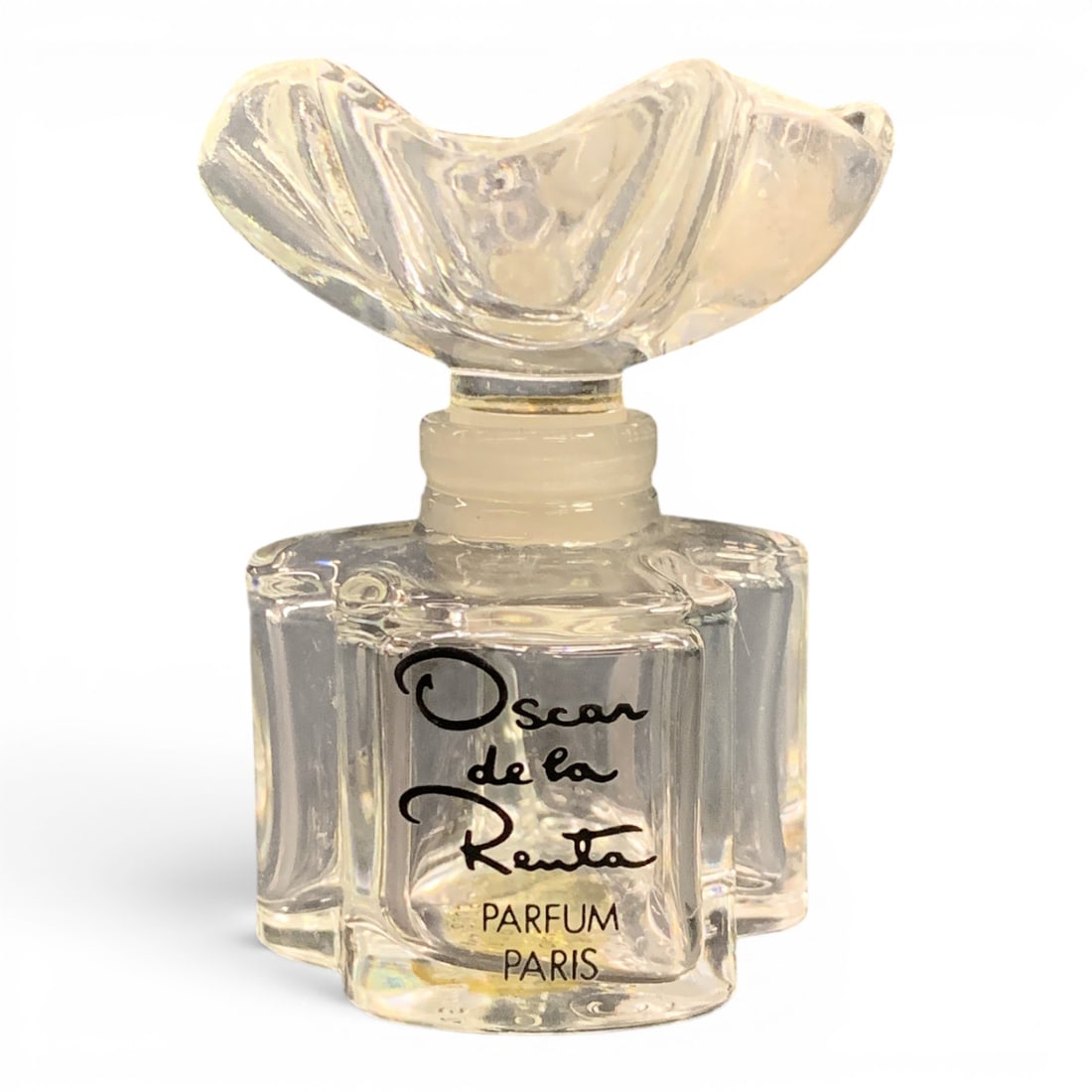 Vintage Oscar De La Rena Parfum Bottle: Vintage Oscar De La Rena Parfum Bottle Marked: Oscar De La Rena, Parfum, Paris 2 5/8" Tall