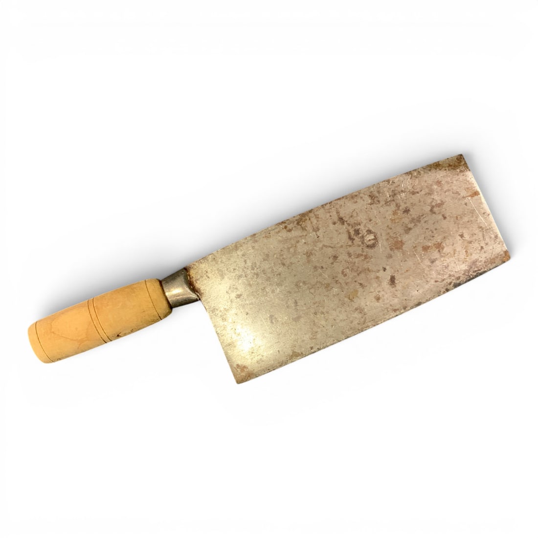 Vintage Chinese Cleaver: Vintage Chinese CleaverBears Marking On Blade: Hong Kong11 3/4" Long
