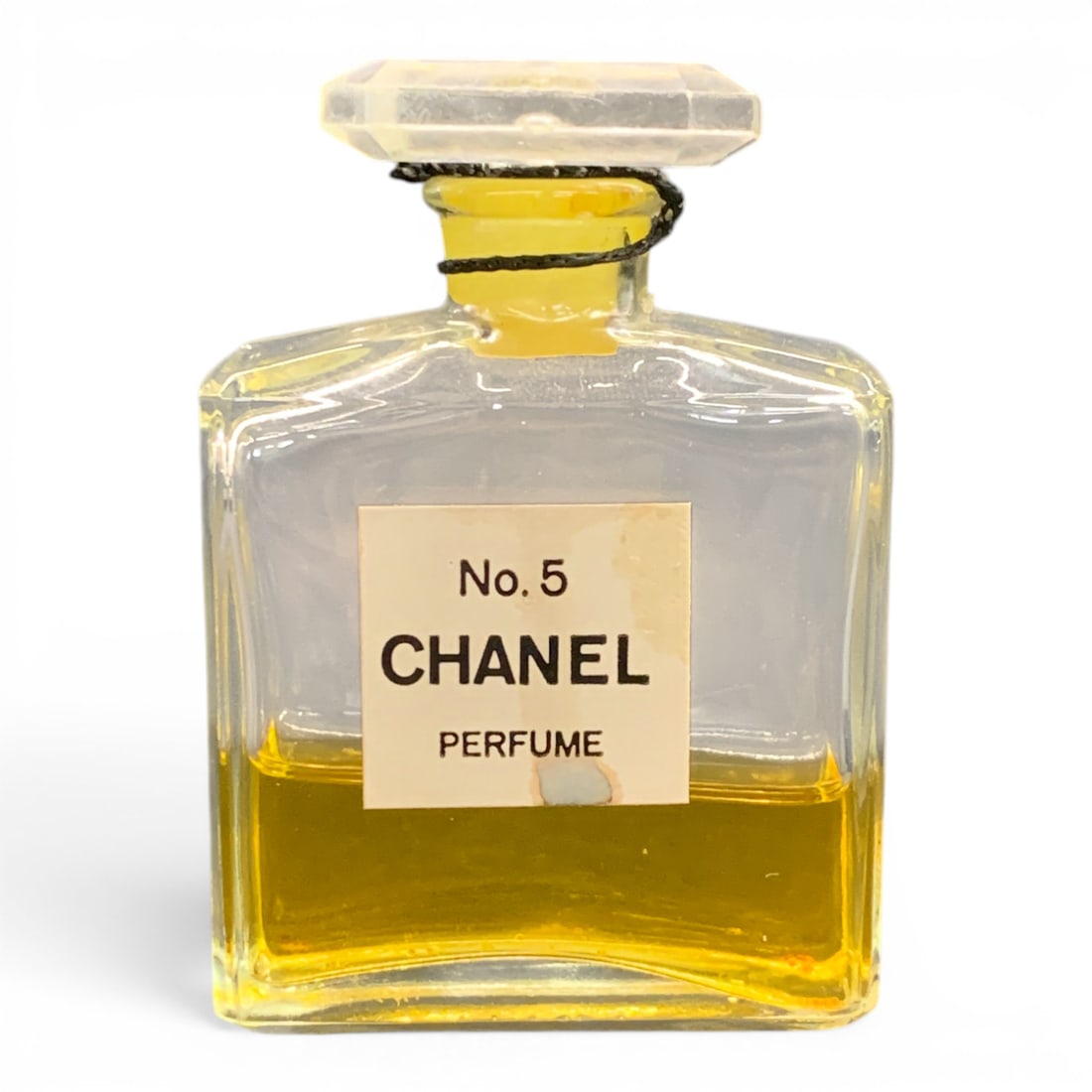 Vintage Chanel No. 5 Perfume: Vintage Chanel No. 5 Perfume Marked: No. 5 Chanel Perfume 2 3/4" Tall