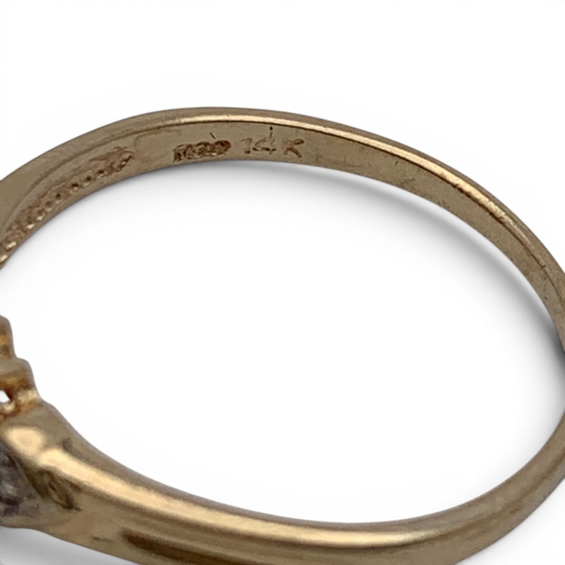 14k Yellow Gold Ruby & Diamond Ring - 6