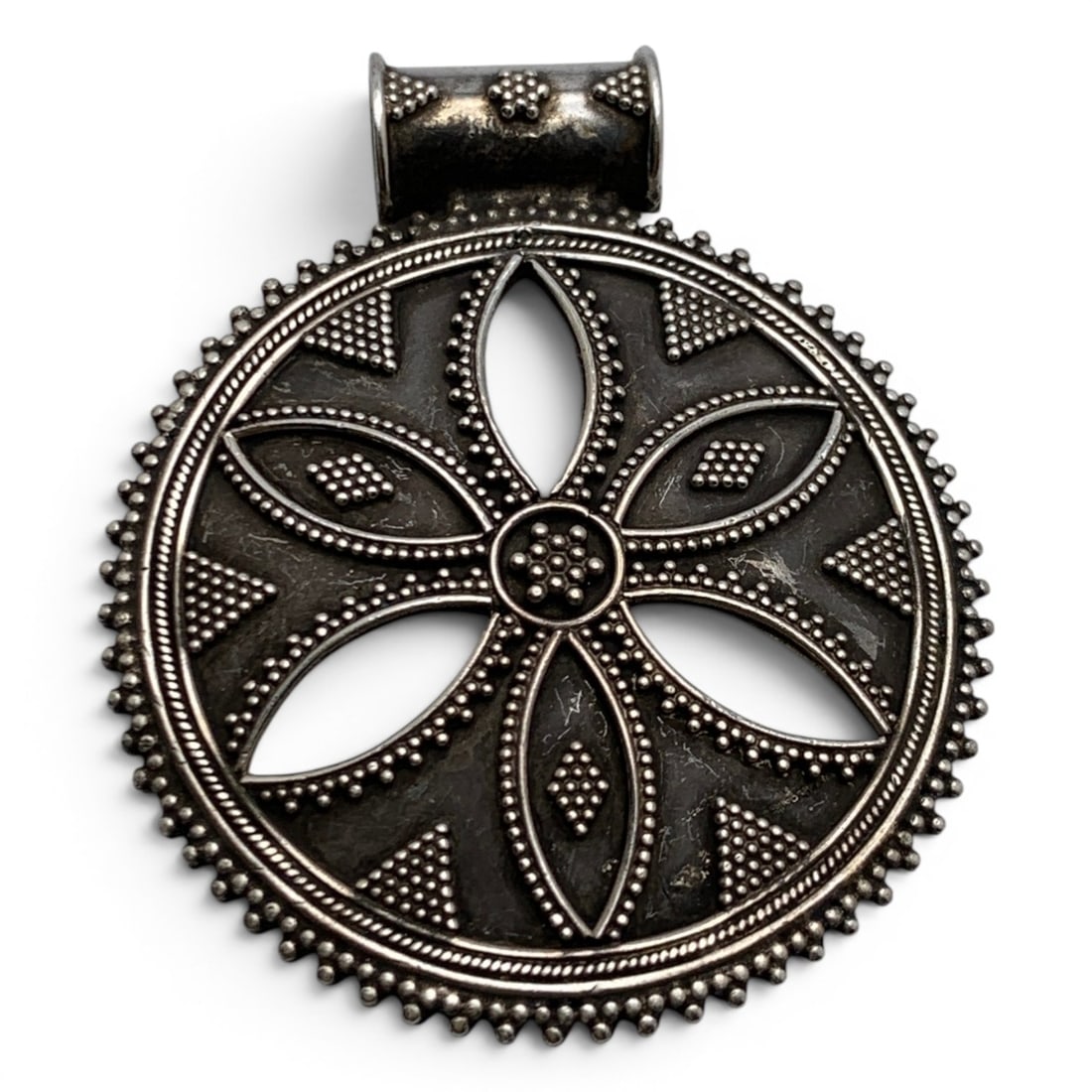 Sterling Silver Open Work Pendant (1 of 4)
