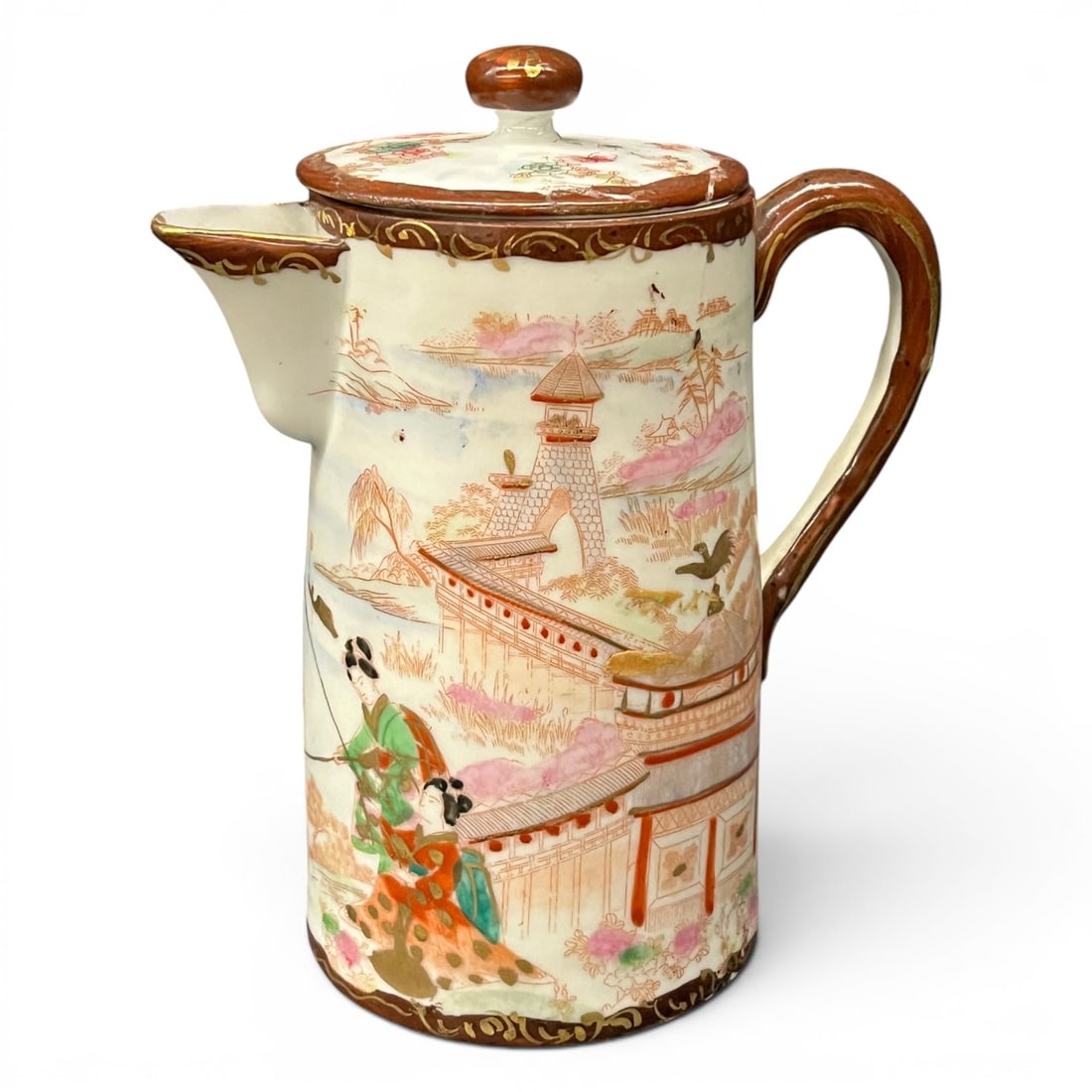 Vintage Japanese Porcelain Chocolate Pot (1 of 7)
