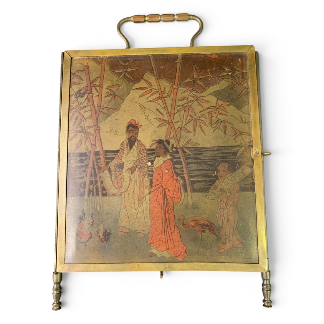 Vintage 3 Fold Mirror Screen (1 of 6)