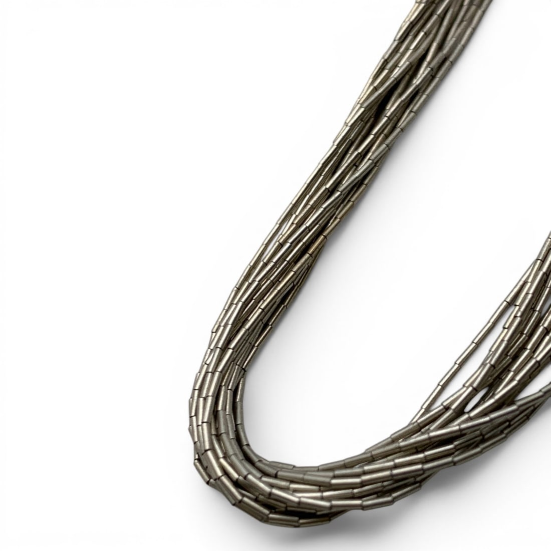 Sterling Silver Multi Strand Necklace - 2