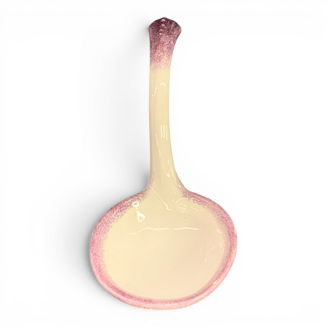 White & Purple Ceramic Ladle (1 of 5)