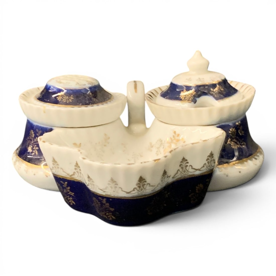 Antique Porcelain Cruet Set (1 of 8)