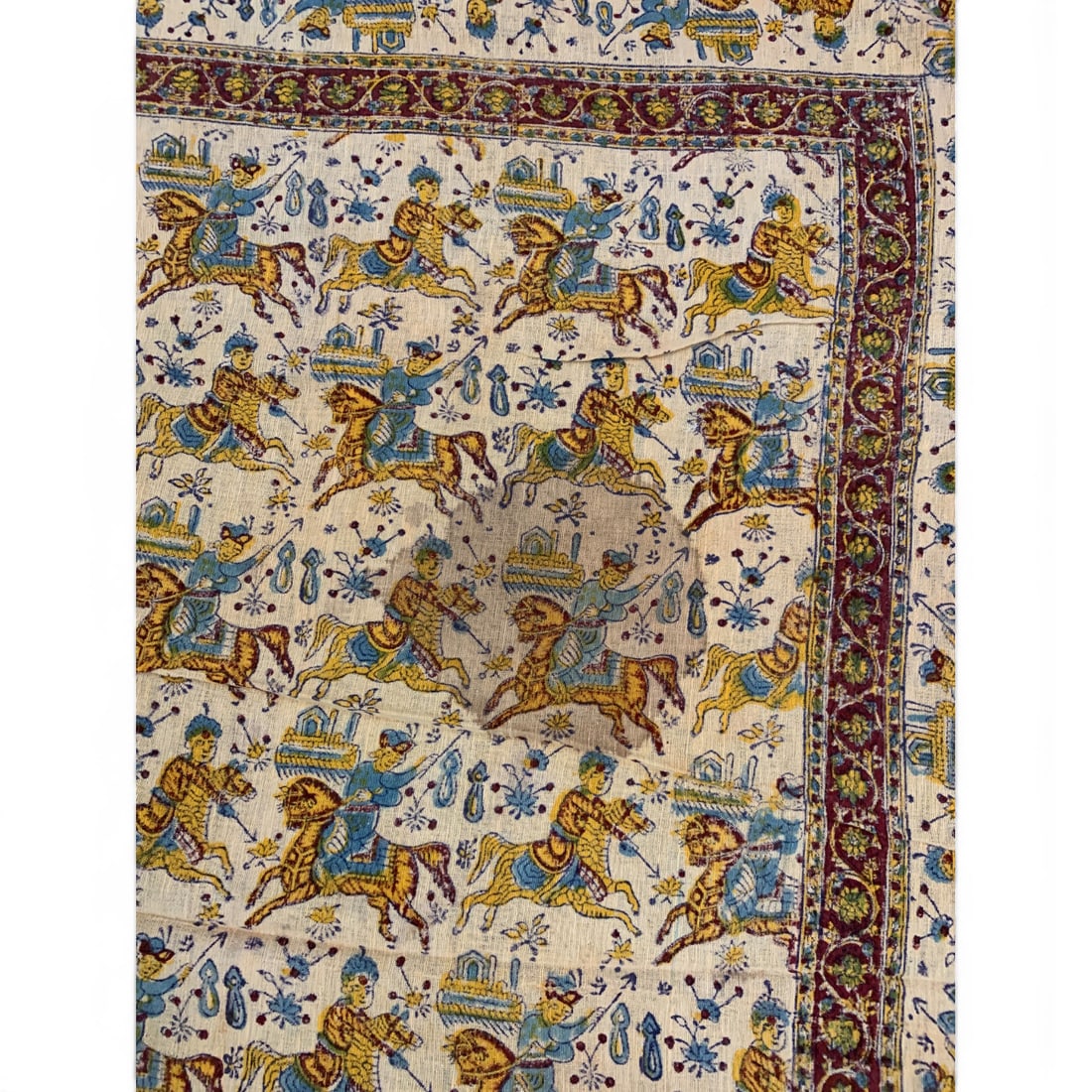 Qalamkar Block Print Textile - 10