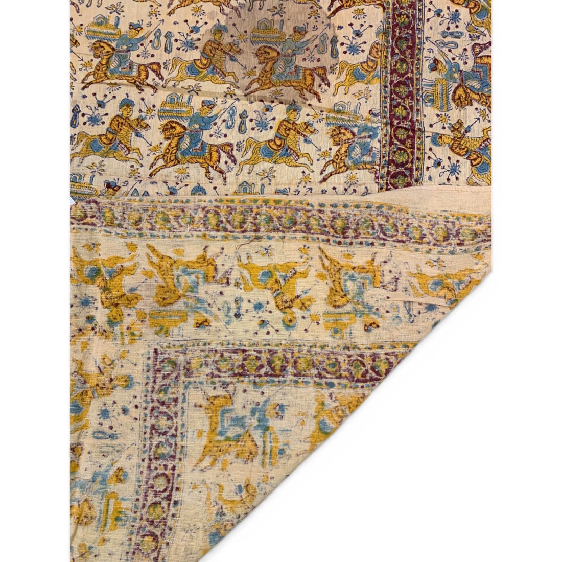 Qalamkar Block Print Textile - 11