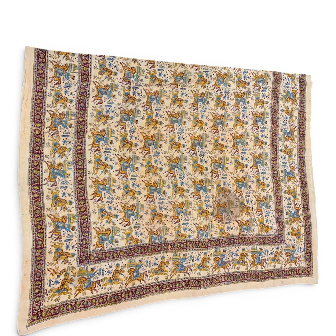 Qalamkar Block Print Textile - 13